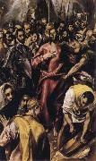 El Greco The Despoiling of Christ oil on canvas